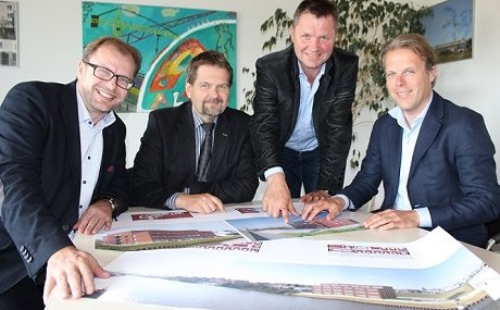 Das Altus Führungsteam: Thomas Becker, Klaus Eckelmann, Toralf Techel, Philip von Papen (v.li.)